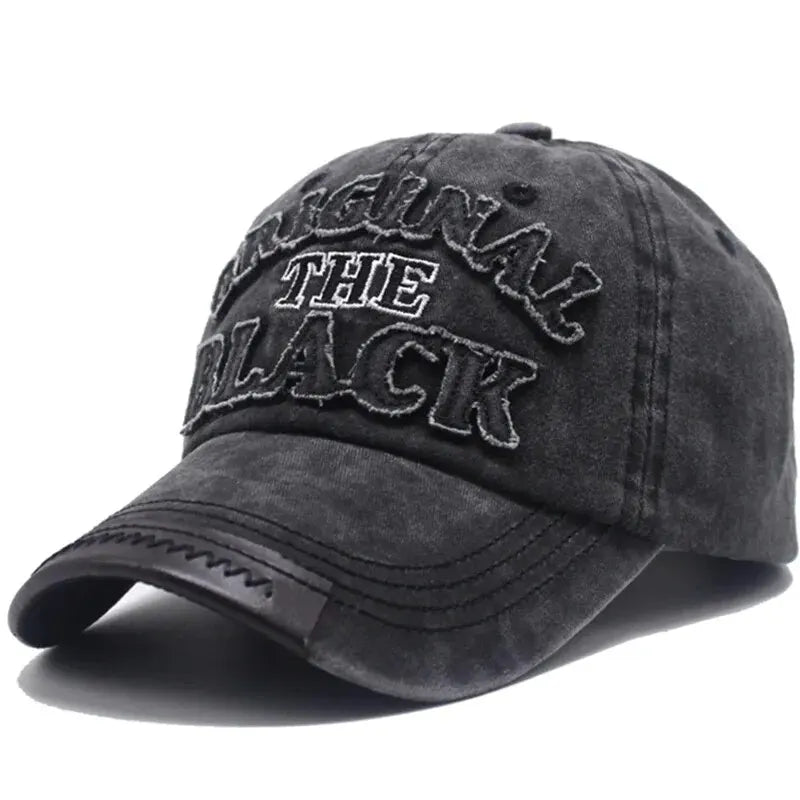 Unisex Vintage Baseball Cap Washed Cotton Hats