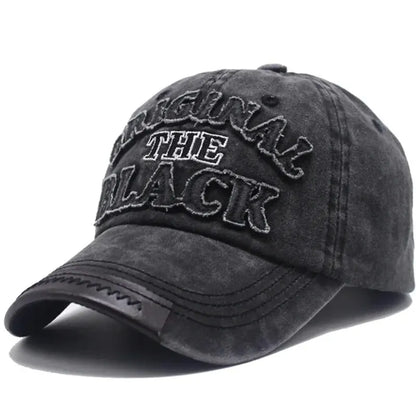 Unisex Vintage Baseball Cap Washed Cotton Hats
