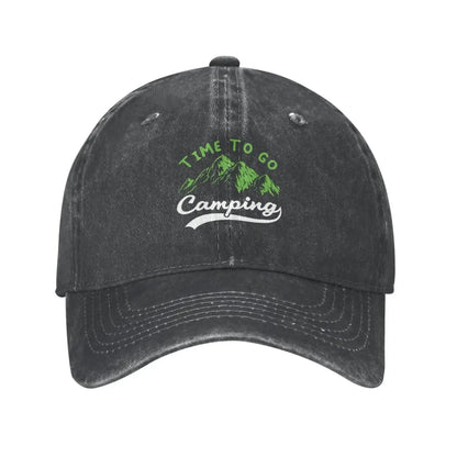 Time To Go Camping Baseball Cap