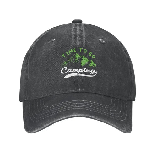 Time To Go Camping Baseball Cap