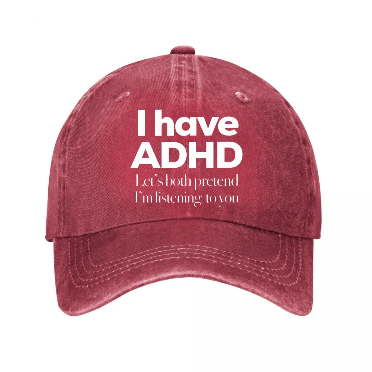 ADHD Pretend Listening Baseball Cap