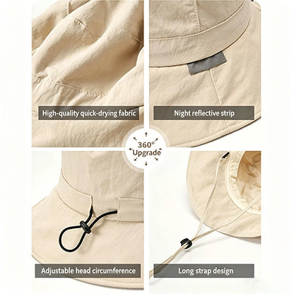 Summer Solid Color Sun Hats Outdoor Fishing Cap