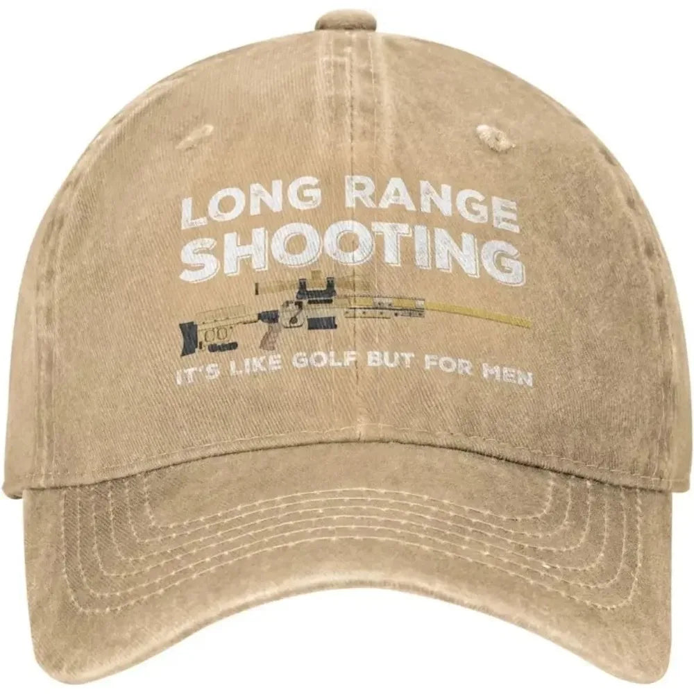 Funny Long Range Shooting Baseball Cap