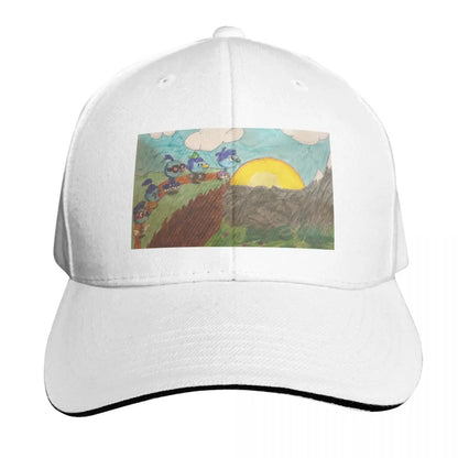 Zoombinis Sunset Vintage Baseball Cap