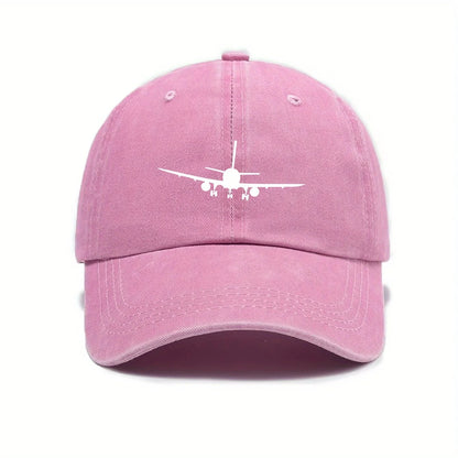 Airplane Print Outdoor Baseball Cap
