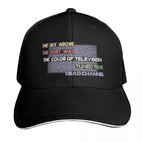 Neuromancer A Dead Channel Baseball Cap