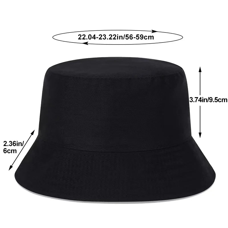 Faux Leather Bucket Hats