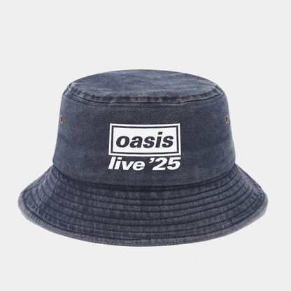 Oasis Printed Washed Fashion Bucket Hat