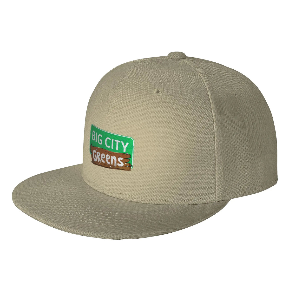 Big City Greens Show Flat Brim Golf Snapback Cap