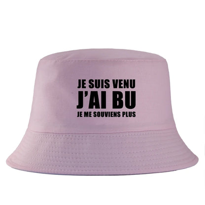 Reversible Double Sided Summer Bucket Hat Unisex