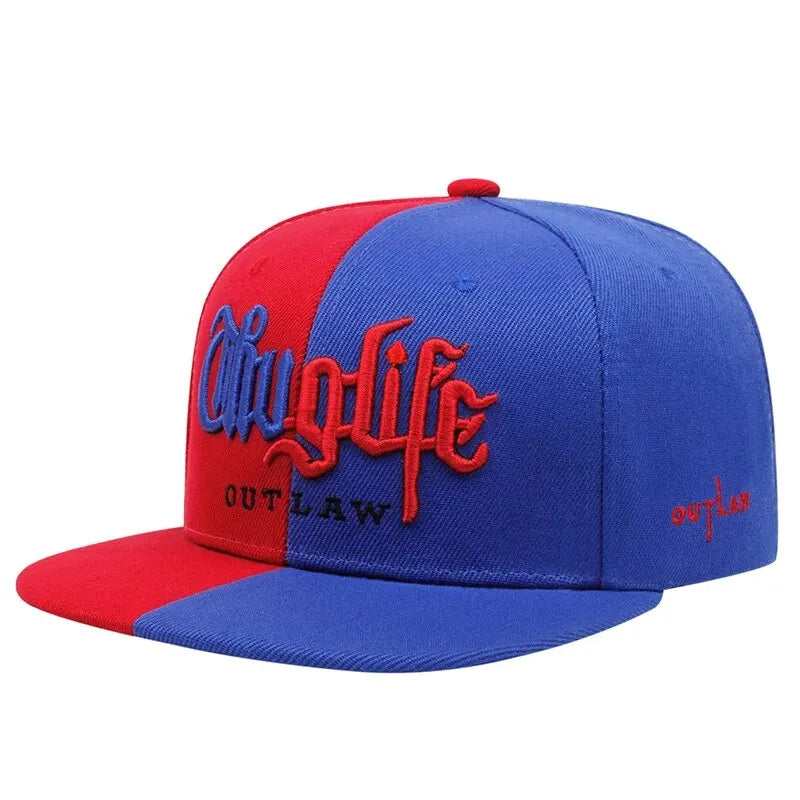Thuglife Embroidered Adult Adjustable Hip-Hop Snapback Cap