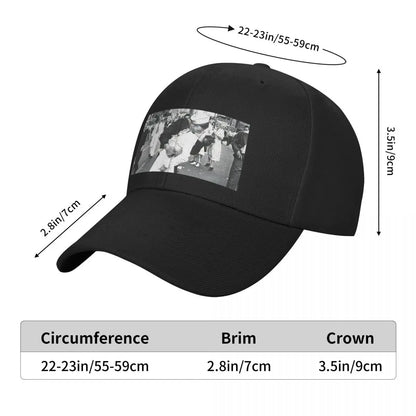 Sailor Kissing Times Square Poster Baseball Cap