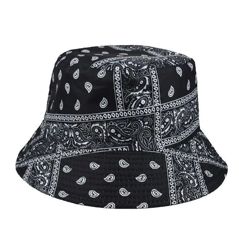 Fashion Men Fisherman Hat Summer New Paisley Design