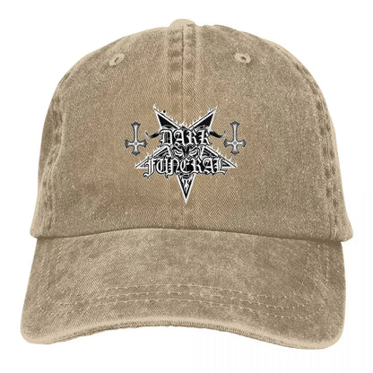 Dark Funeral Baphomet Washed Baseball Cap