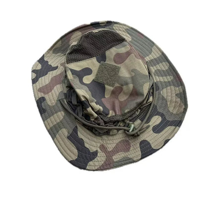 Breathable Round Brim Outdoor Sun Protection Bucket Hat