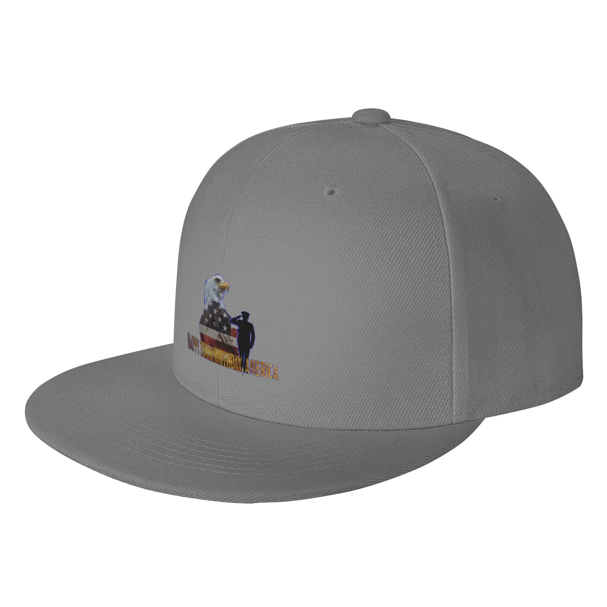 Saluting Another 250 Years Soft Top Denim Snapback Cap