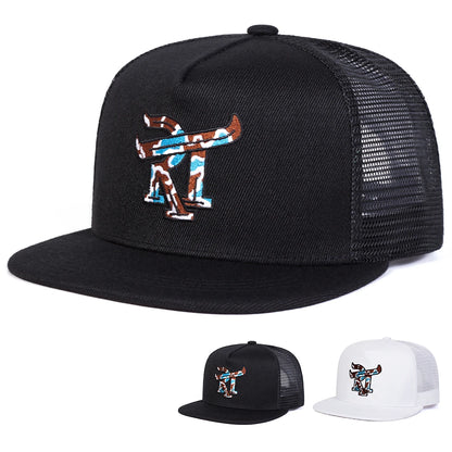 RT Embroidery Casual Snapback Cap
