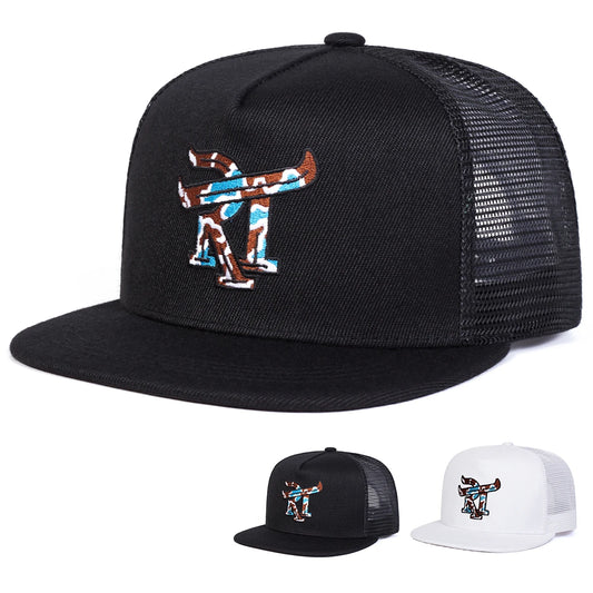 RT Embroidery Casual Snapback Cap