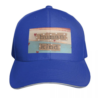 Human Kind Moisture Wicking Curved Brim Baseball Cap