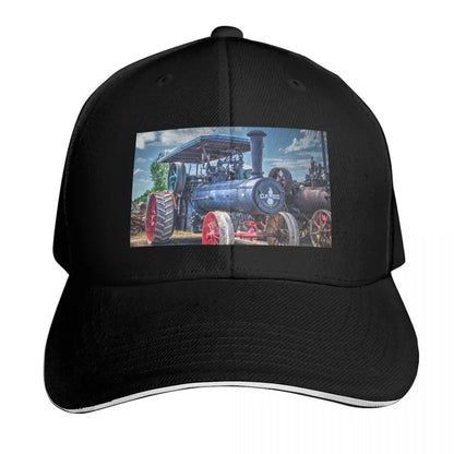 Case Steam Traction Engine Vintage Baseball Cap