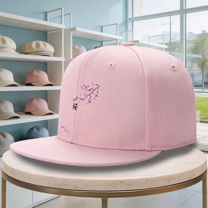 Cherry Blossom Snapback Cap