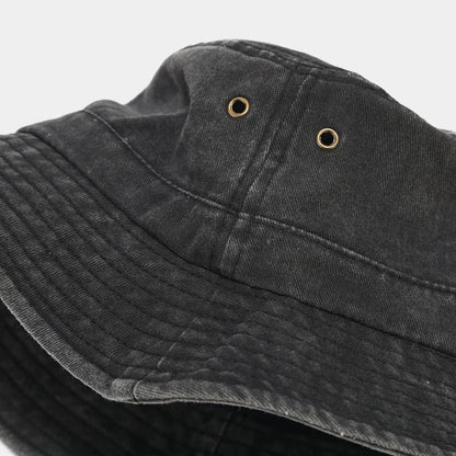 Customize Adventure Cotton Washed Bucket Hat Vintage