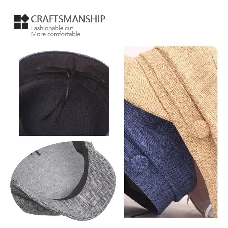 Spring And Summer Celebrity Beret Navy Hat Autumn And Winter