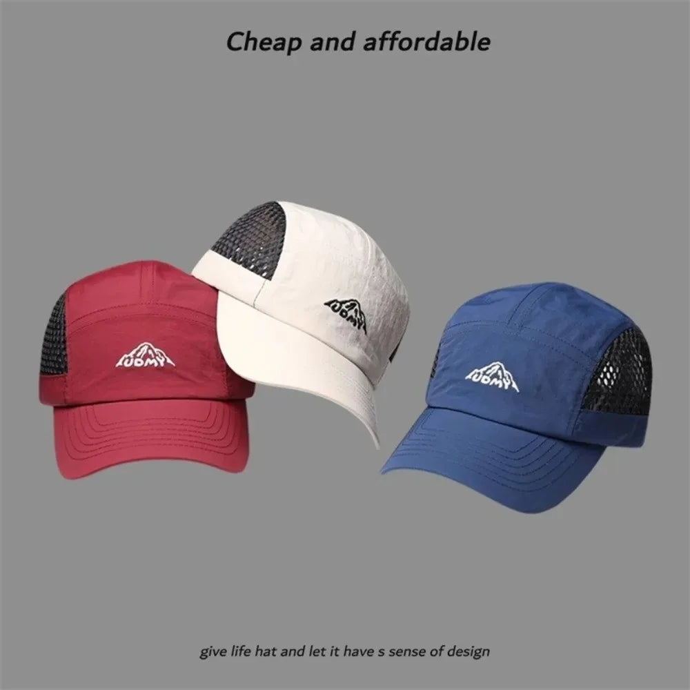 Sun Protection Baseball Cap Quick Dry Breathable Mesh