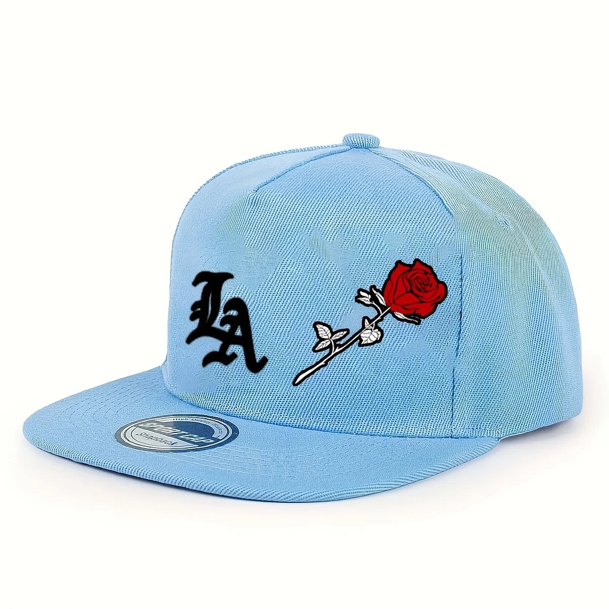 Breathable Soft Fabric Logo Snapback Cap