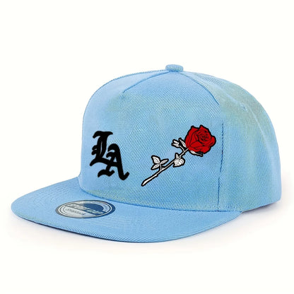 Breathable Soft Fabric Logo Snapback Cap
