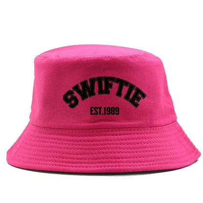 1989 Print Cotton Concert Bucket Hat Unisex