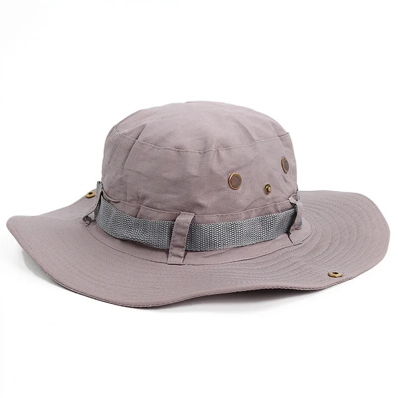 Reversible Foldable Wide Brim Fishing Bucket Hat