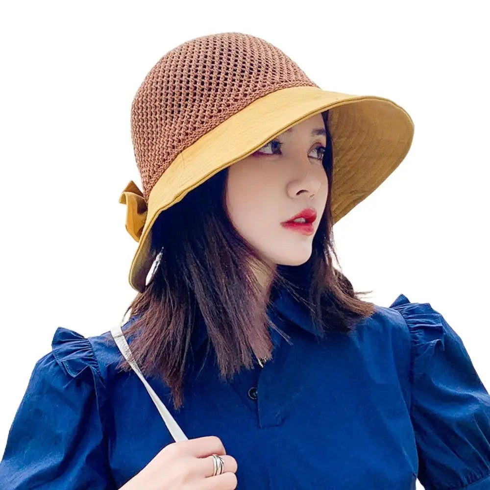 Summer UV Protection Bucket Hat