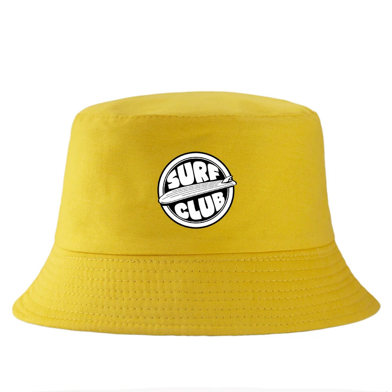 Surf Club Bucket Hat Men Women Summer Beach