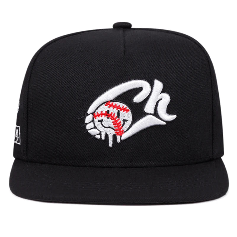 CH Tennis Embroidery Hip Hop Snapback Cap
