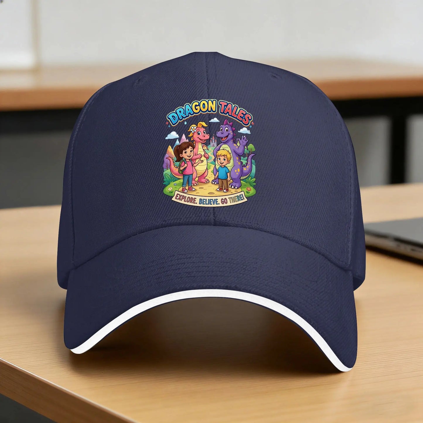Dragon Tales Casual Baseball Cap Summer Trucker Hat