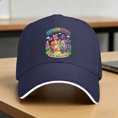 Dragon Tales Casual Baseball Cap Summer Trucker Hat