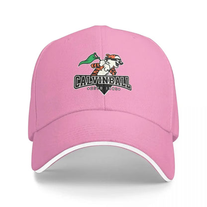 Calvin And Hobbes Flag Graphic Baseball Cap