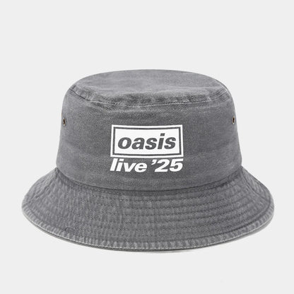 Oasis Printed Washed Fashion Bucket Hat