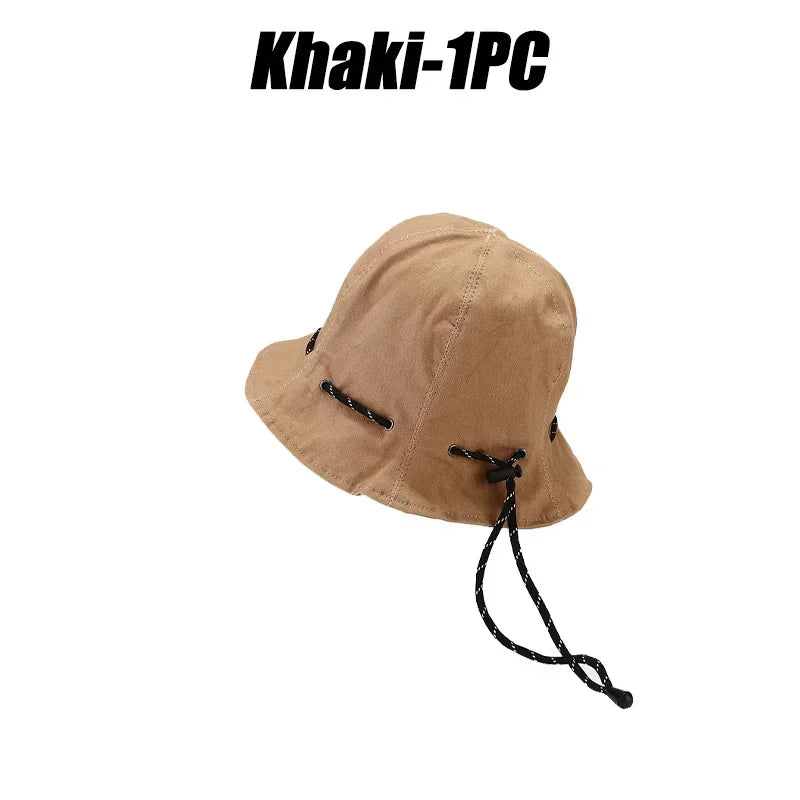 Reversible Double-Sided Summer Sun Protection Bucket Hat