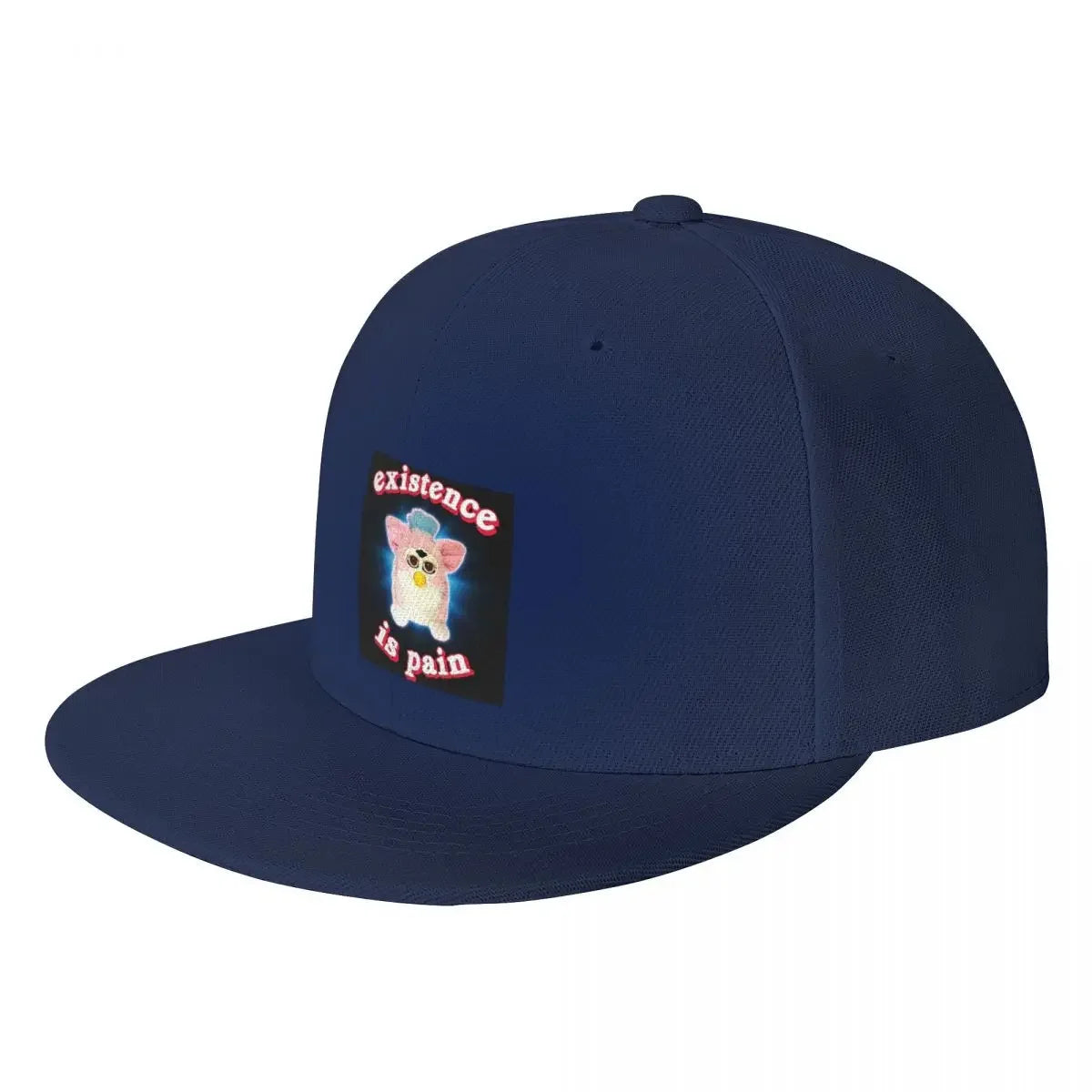 Furby Existence Is Pain Snapback Cap Hat