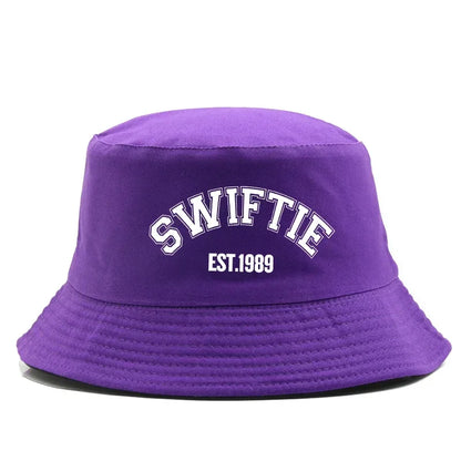 1989 Print Cotton Concert Bucket Hat Unisex