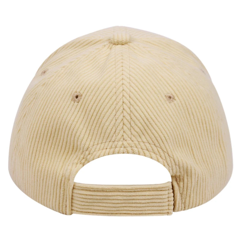 New York Corduroy Embroidered Baseball Caps