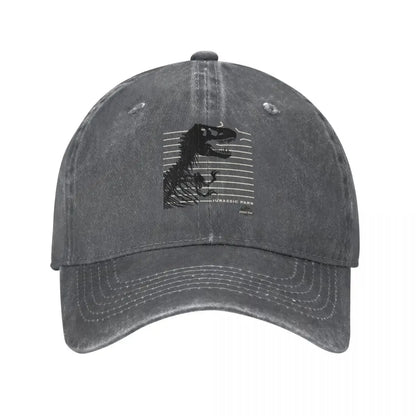 Vintage Jurassic Park Distressed Baseball Cap