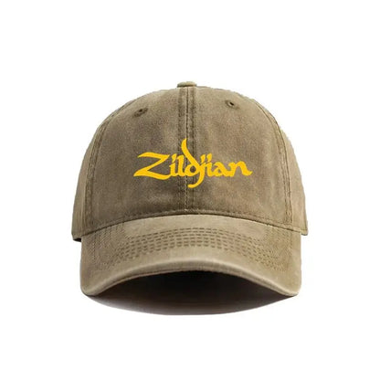 Retro Wave Letter Embroidered Baseball Cap