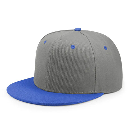 Wholesale 40 Colors Adjustable Flat Peak Snapback Caps Lady Fashion Polyester Plain Baseball Hat Men Hiphop Blank Sport Cap Adijustable 55-60cm