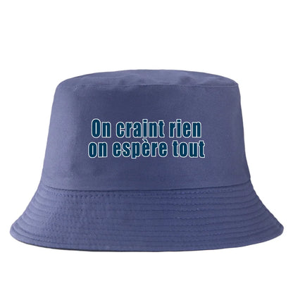 On Craint Rien Reversible Bucket Hat Unisex