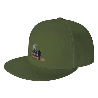 Saluting Another 250 Years Soft Top Denim Snapback Cap