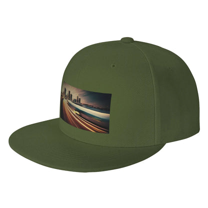 City By Night Urban Sports Snapback Cap