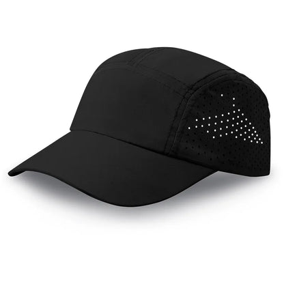 Running Cap Quick Drying Mesh Breathable Outdoor Sports Caps Baseball Size 55-60cm